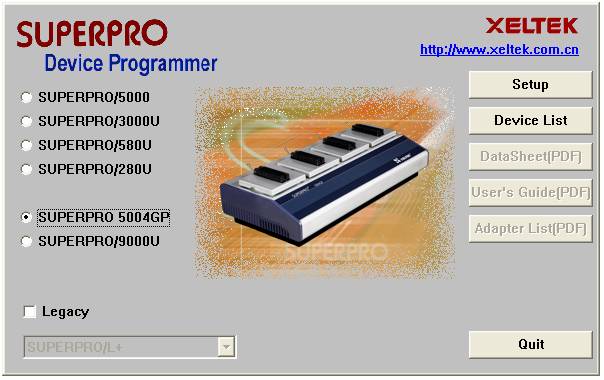 SUPERPRO 5004GP量产编程器