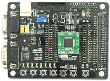 周立功ARM开发板:EasyARM2131ARM单片机开发套件