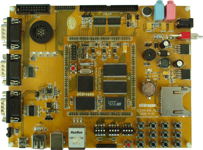 USB异步量产通用编程器 SUPERPRO 9000U ARM系列 YL-LPC3250 开发板